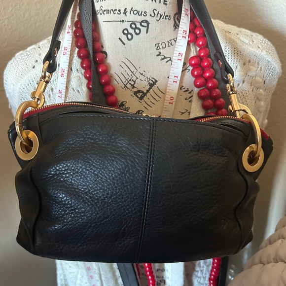 HAMMITT Daniel  Leather Bag with Gold Accents preowned condition final sale - Picture 13 of 13